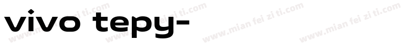 vivo tepy字体转换